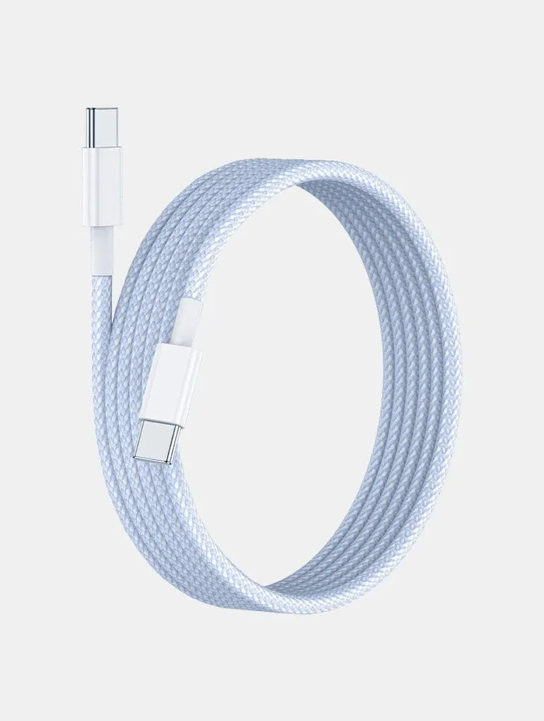 2m USB-C to USB-C Cable in Blue