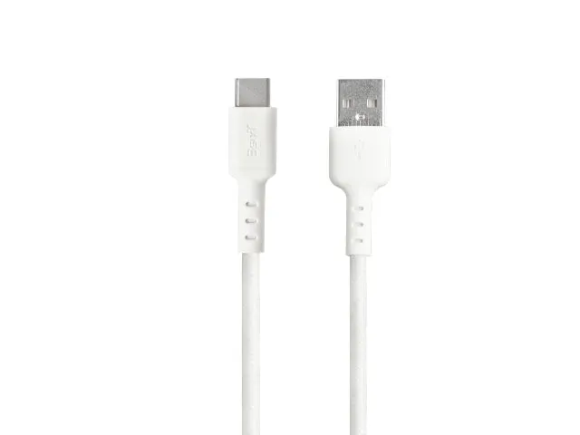 3sixT Tough USB-A to USB-C (v2.0) Cable 1.2m - White