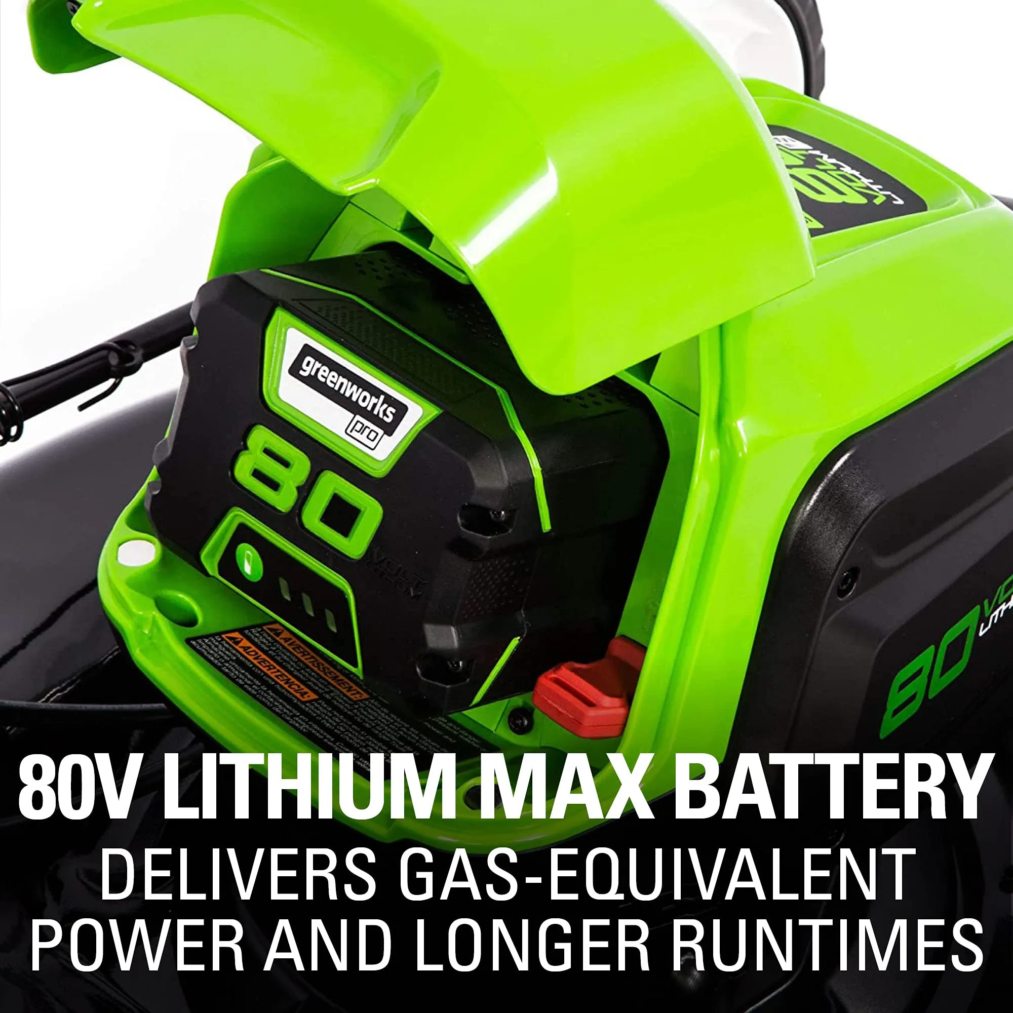 80V 21" Cordless Battery Self-Propelled Lawn Mower w/ 4.0Ah Battery & Charger