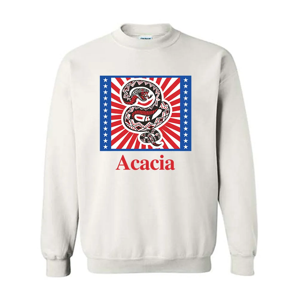 Acacia American Snake Crewneck Sweatshirt