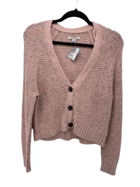 American Eagle Misses Size Medium Pink Cardigan