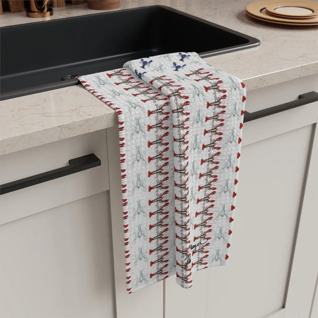 American Lobsters Soft Kitchen Towel