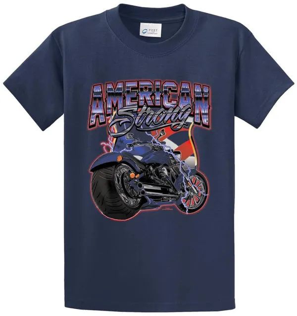 American Strong Printed Tee Shirt