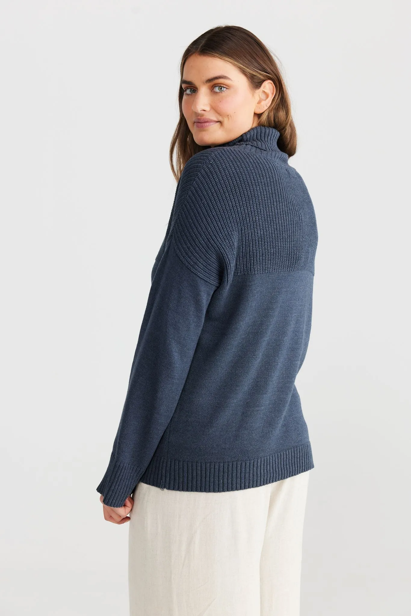 Amor Knit (Navy)