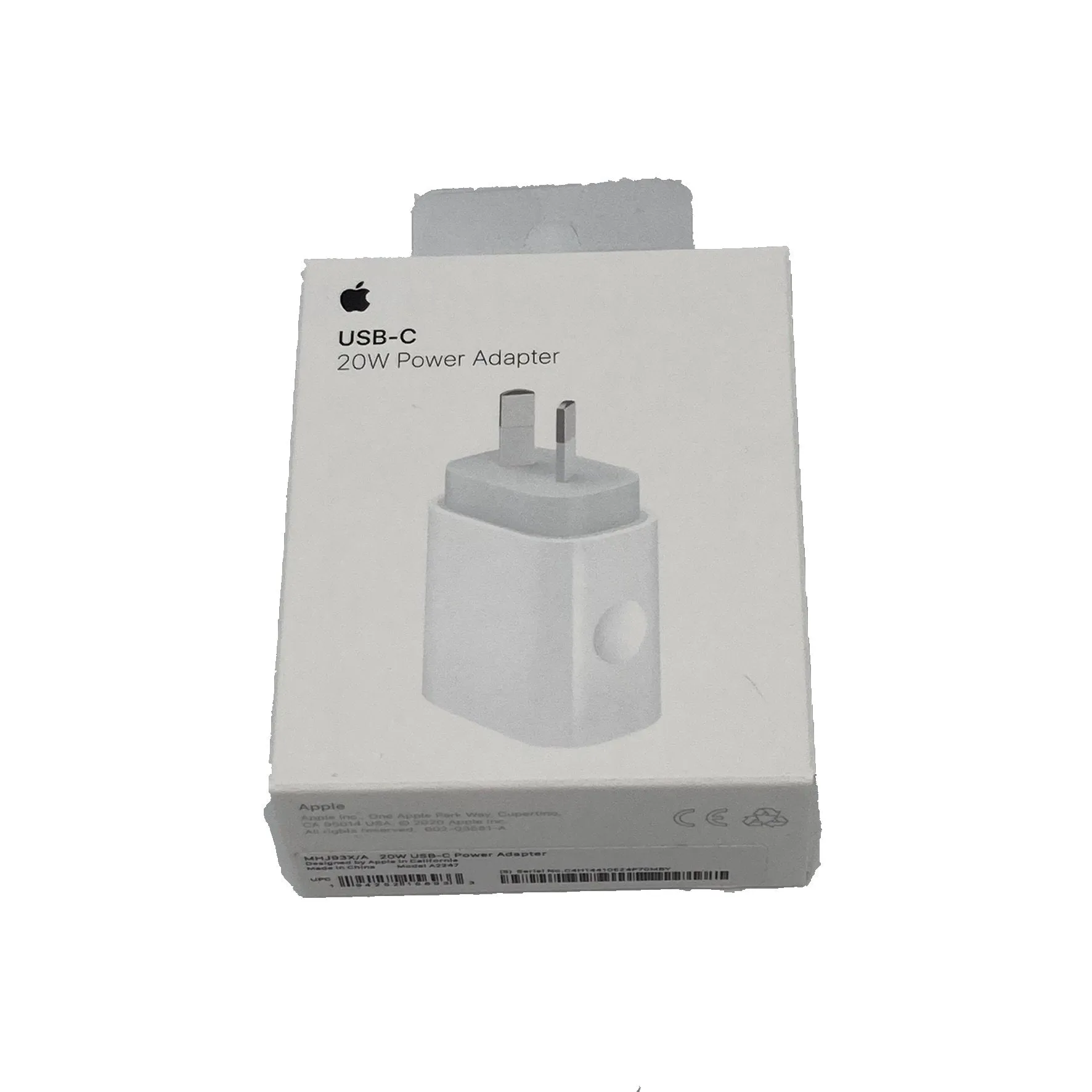 Apple 20W USB-C Power Adapter MHJ93X/A Fast Charger