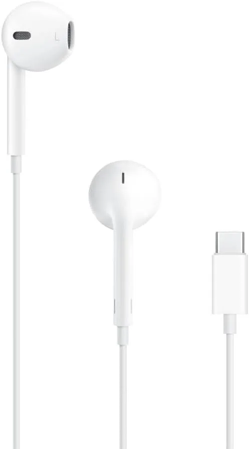 Enhanced Apple Earpods with USB C Connector - A3046, MTJY3ZM/A