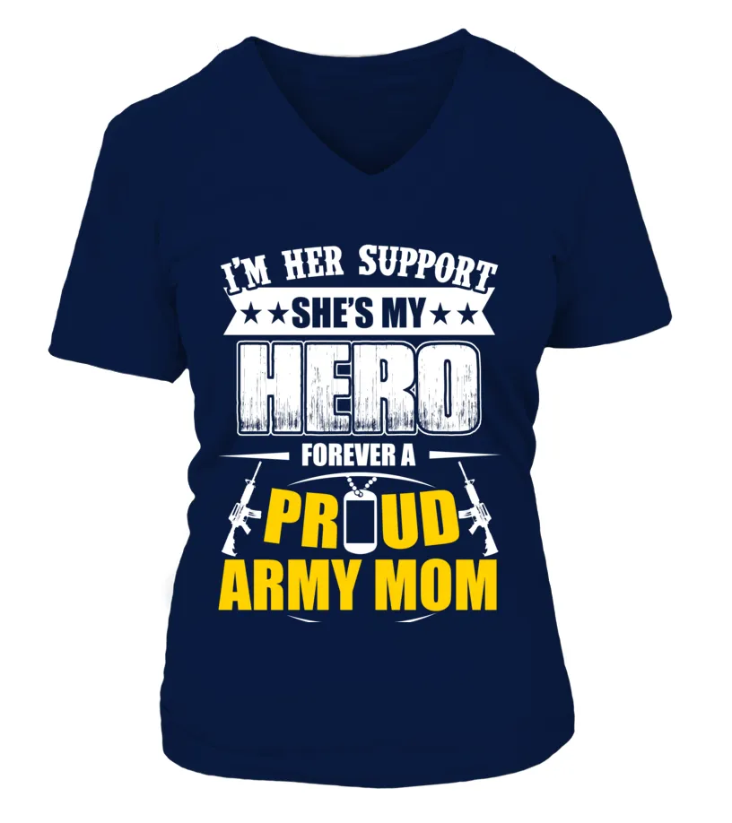 Army Mom Forever Daughter T-shirts