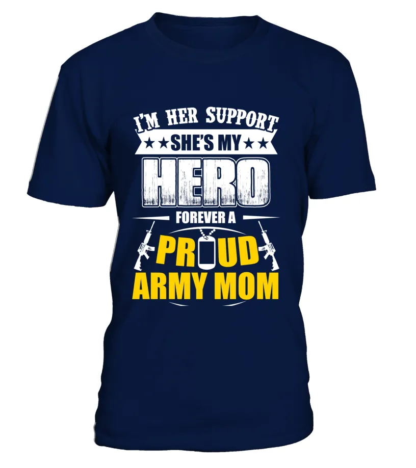 Army Mom Forever Daughter T-shirts