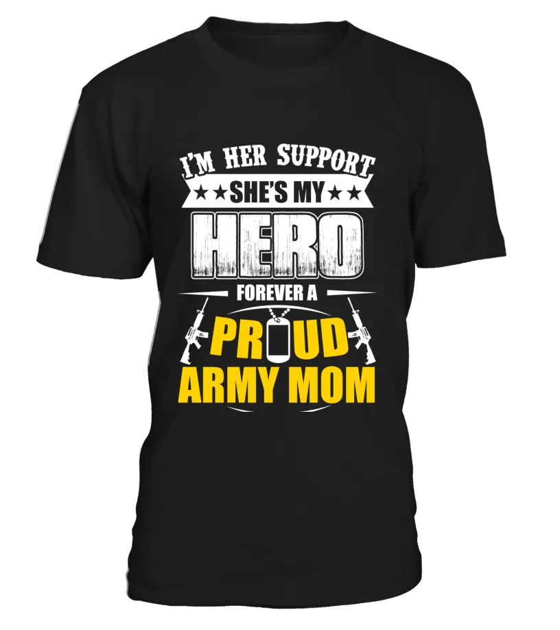 Army Mom Forever Daughter T-shirts