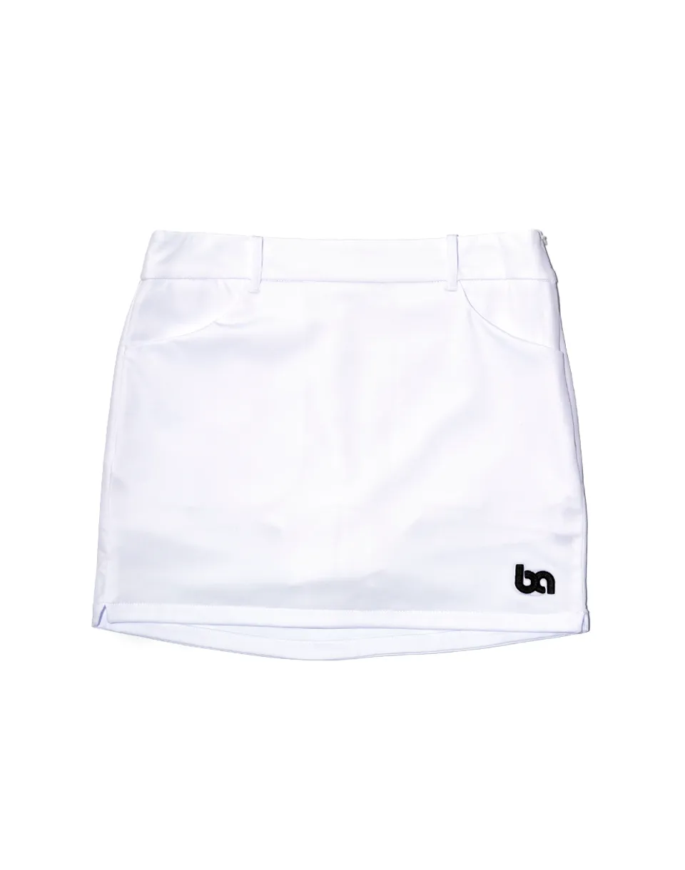 BA H Line Skirt - White