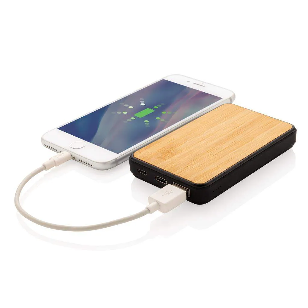 Bamboo 5.000 mAh Fashion Pocket Powerbank