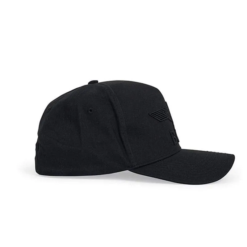 BOY EAGLE CAP - BLACK