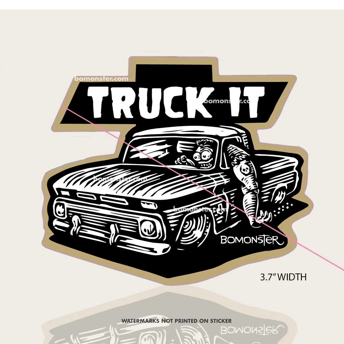 C-10 Chevy Truck It Sticker