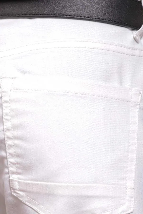 C PANT 5 POCKET WHITE