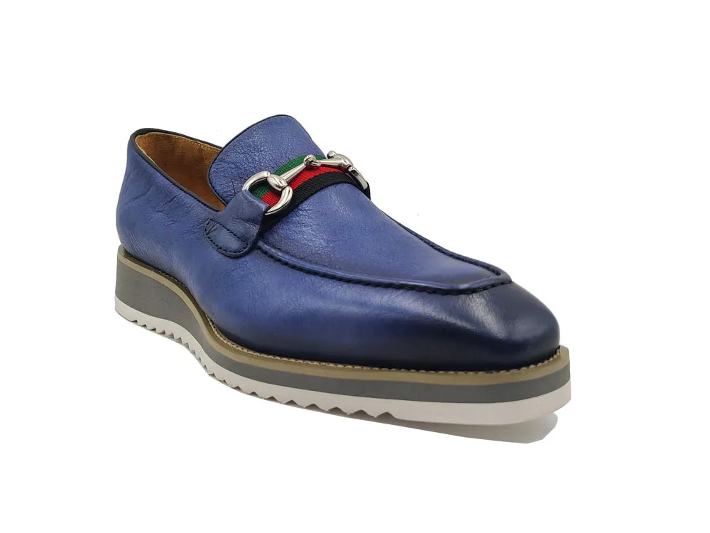 Calfskin Slip-On Horsebit Loafer