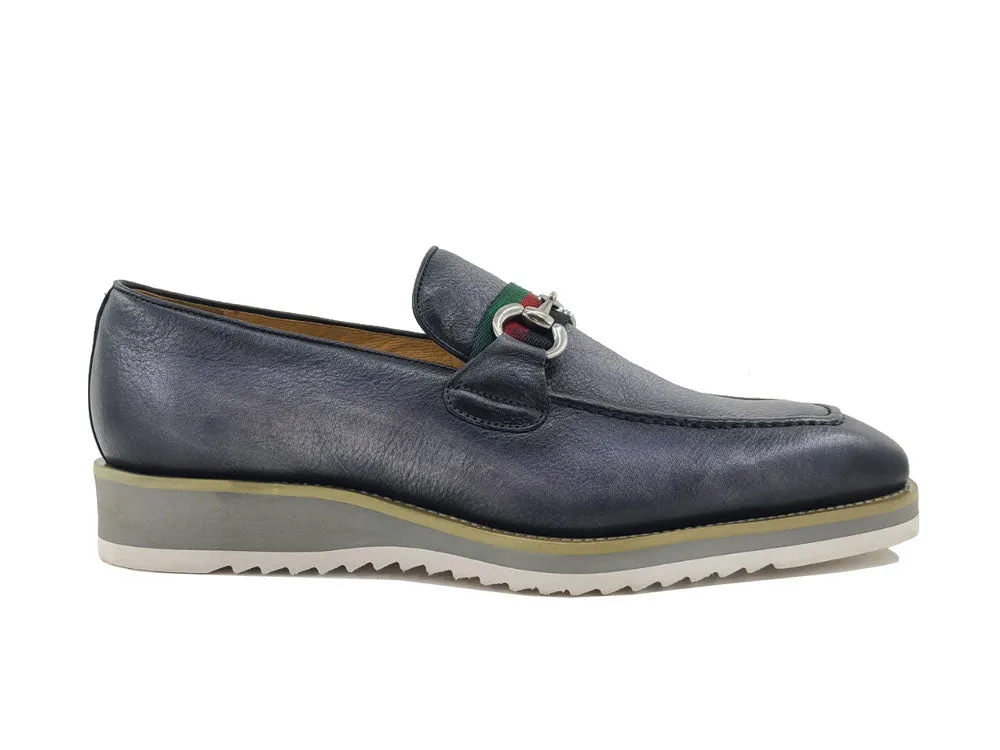 Calfskin Slip-On Horsebit Loafer