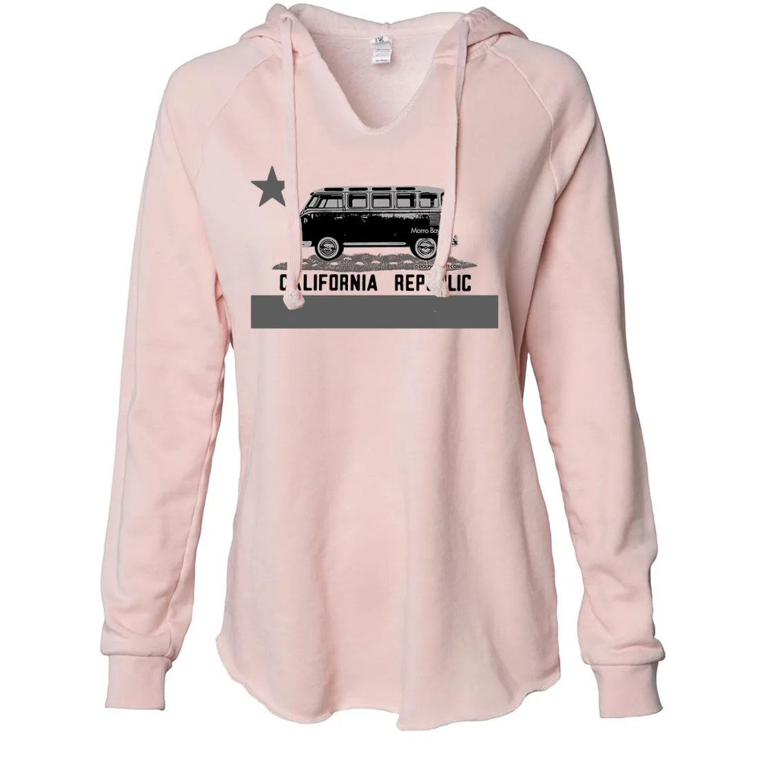 California Republic Fashion Van Women's Soft Hooded Pullover