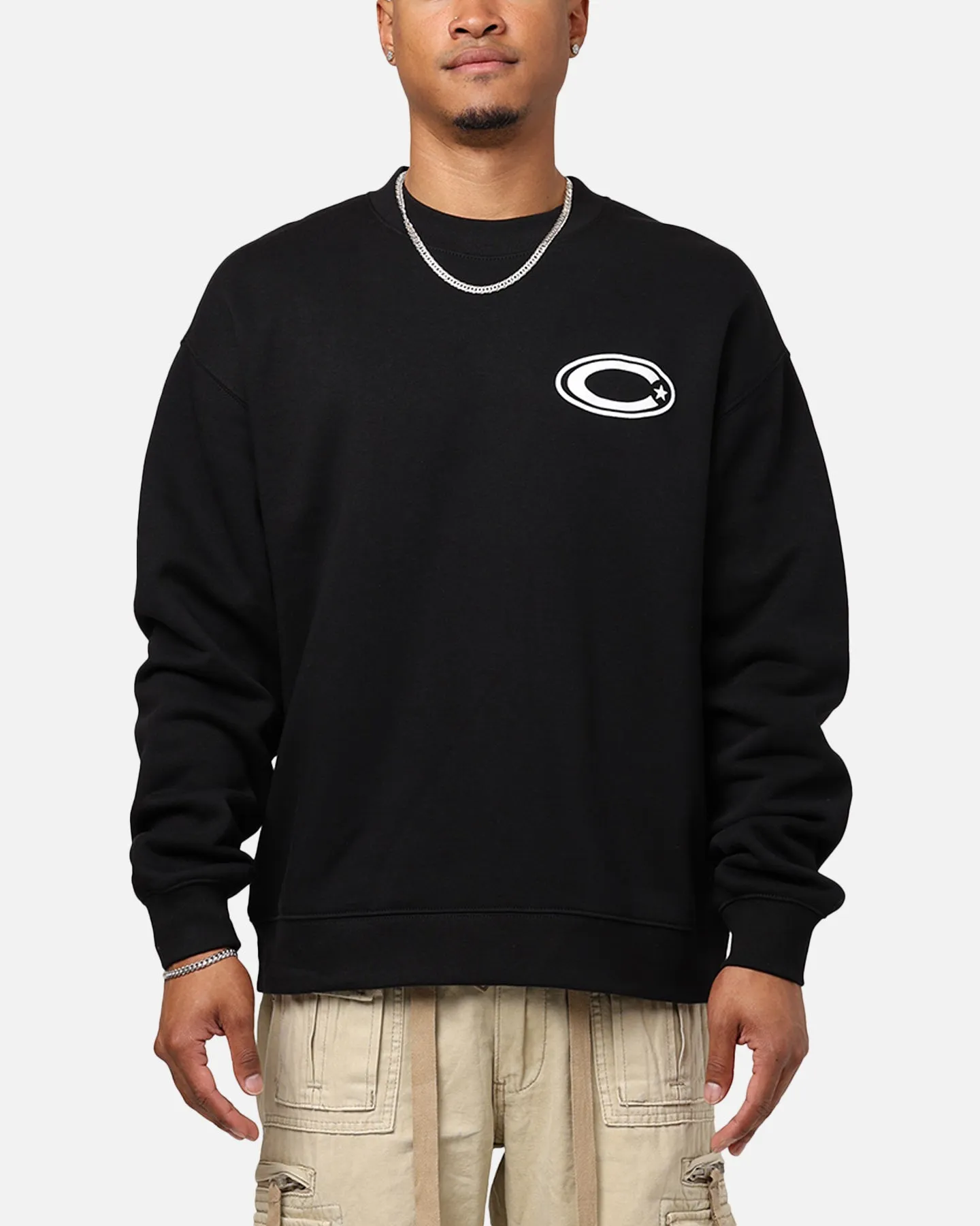 Carre C-Star Oversized Crewneck Black