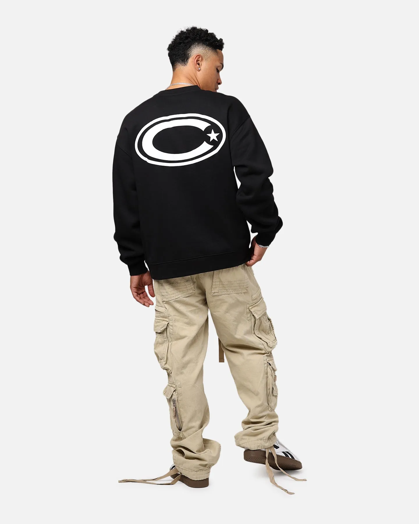 Carre C-Star Oversized Crewneck Black