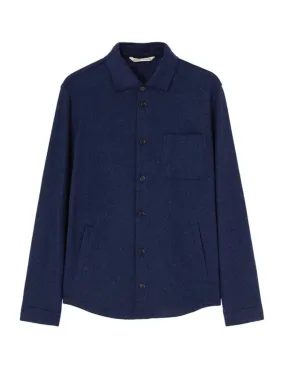 Cashmere Overshirt | Navy