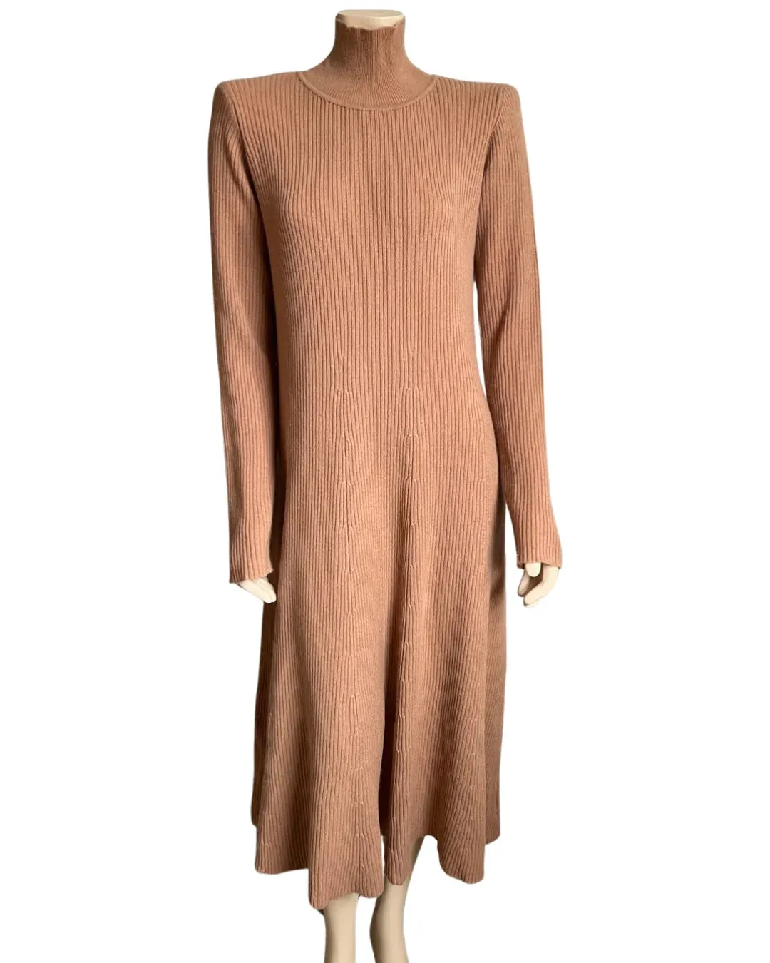 CASHMERE RIB DRESS SIZE M