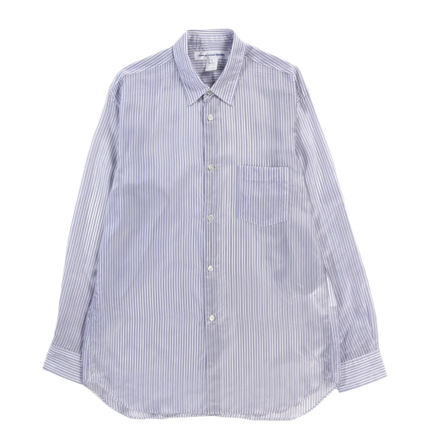 COMME DES GARCONS SHIRT FOREVER B142 NARROW CLASSIC CUPRA STRIPE 6