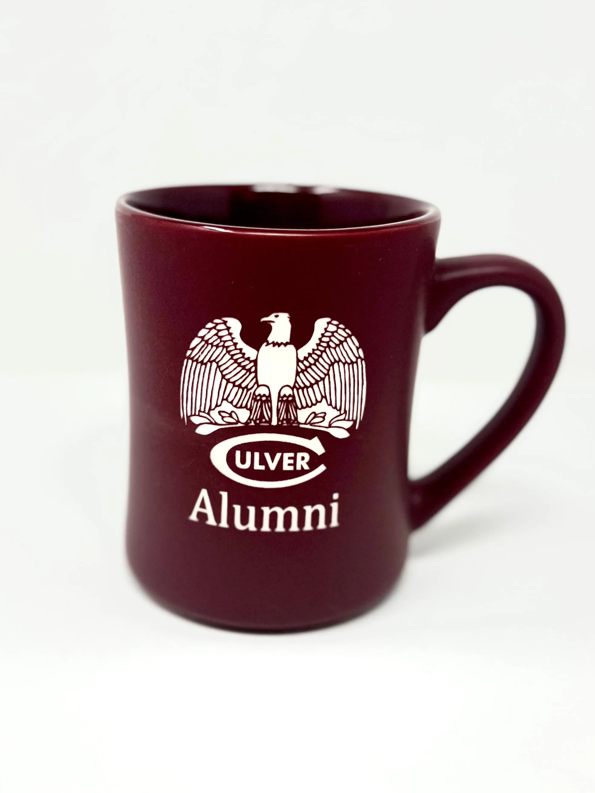 Eagle C Alumni Matte Mug - 16oz Maroon