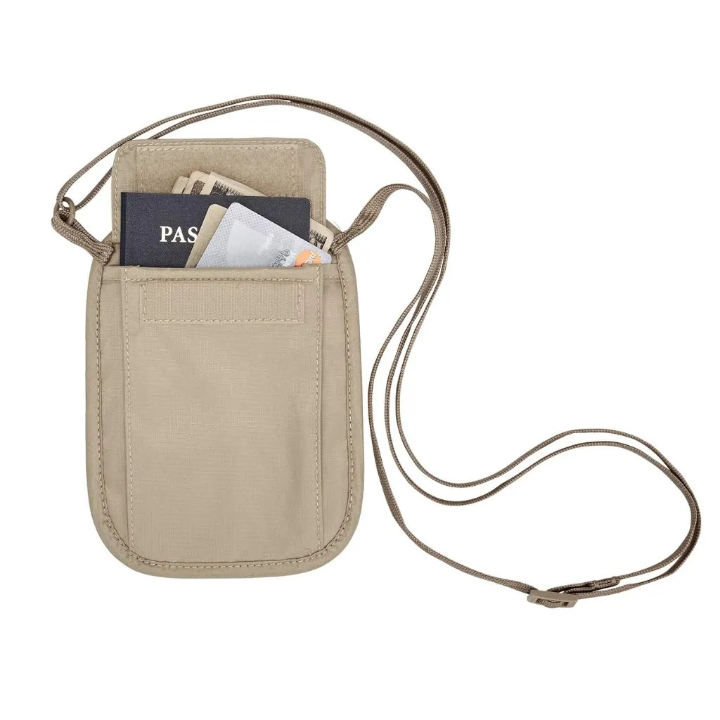 Eagle Creek RFID Blocker Neck Wallet - Tan