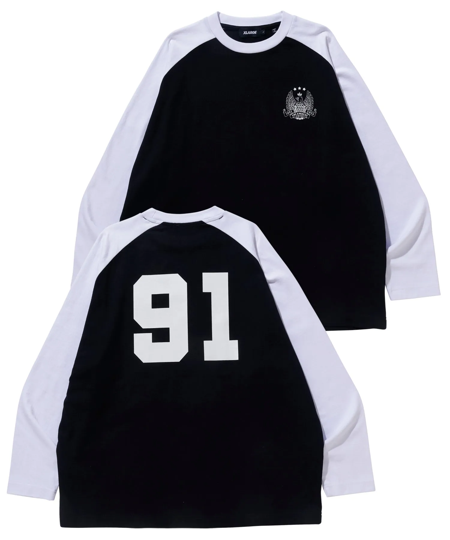 EAGLE EMBLEM RAGLAN L/S TEE