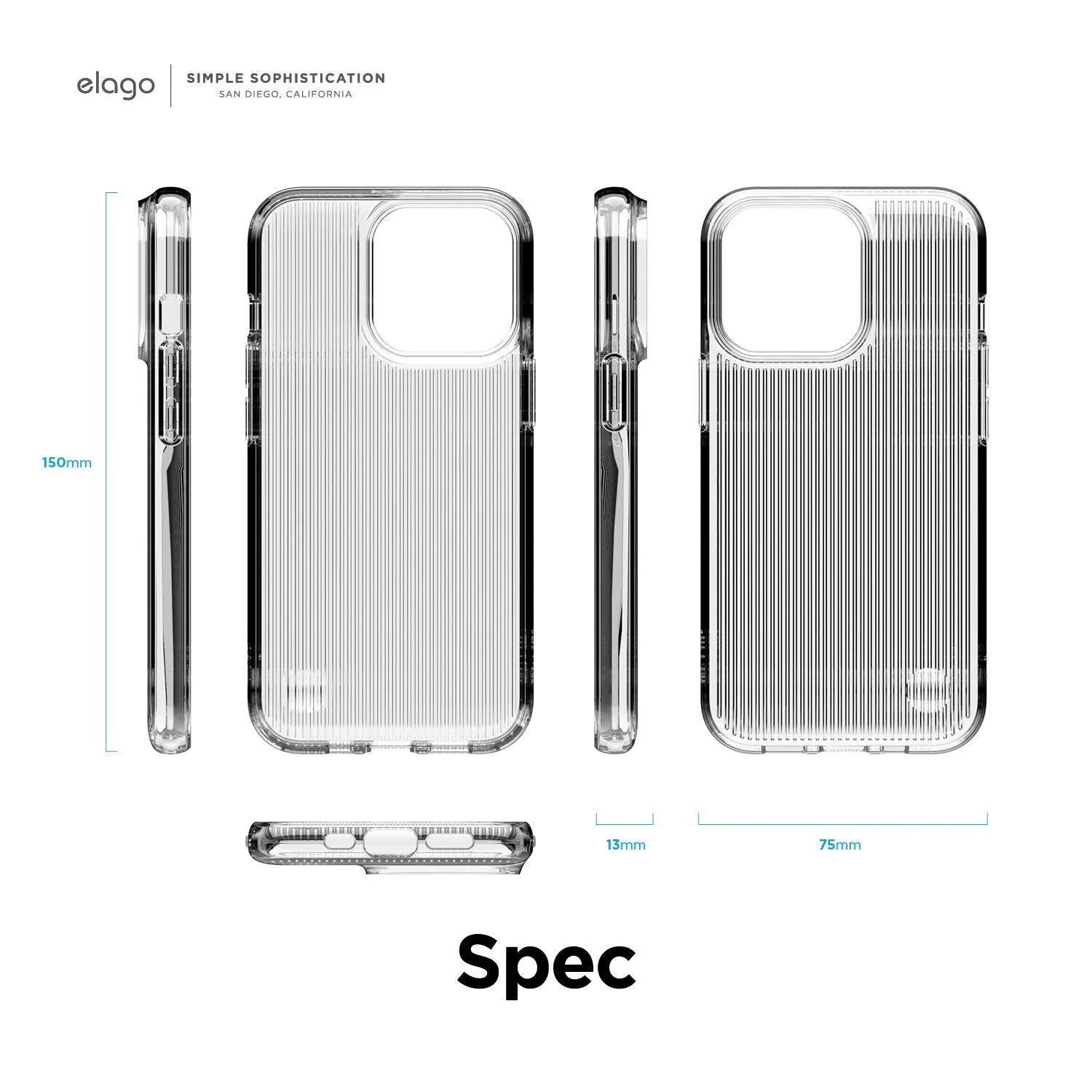 Elago Urban Clear iPhone Case 13 Series