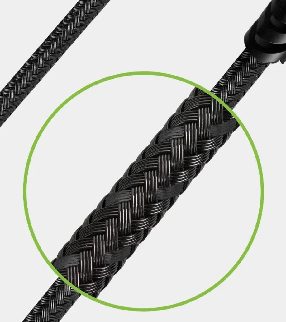 Energea DuraGlitz Cable<br>18cm USB-A to USB-C<br>USB 2.0