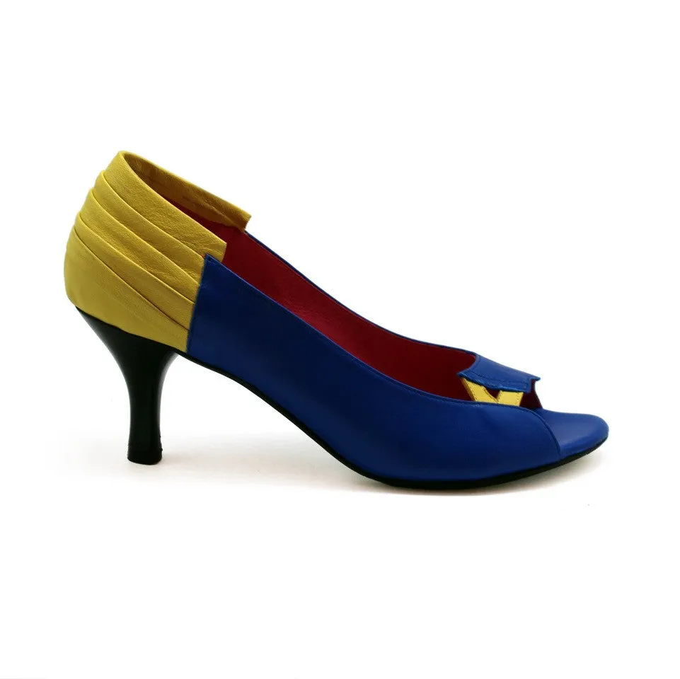 Fashion - Blue/Yellow- Last pair 39