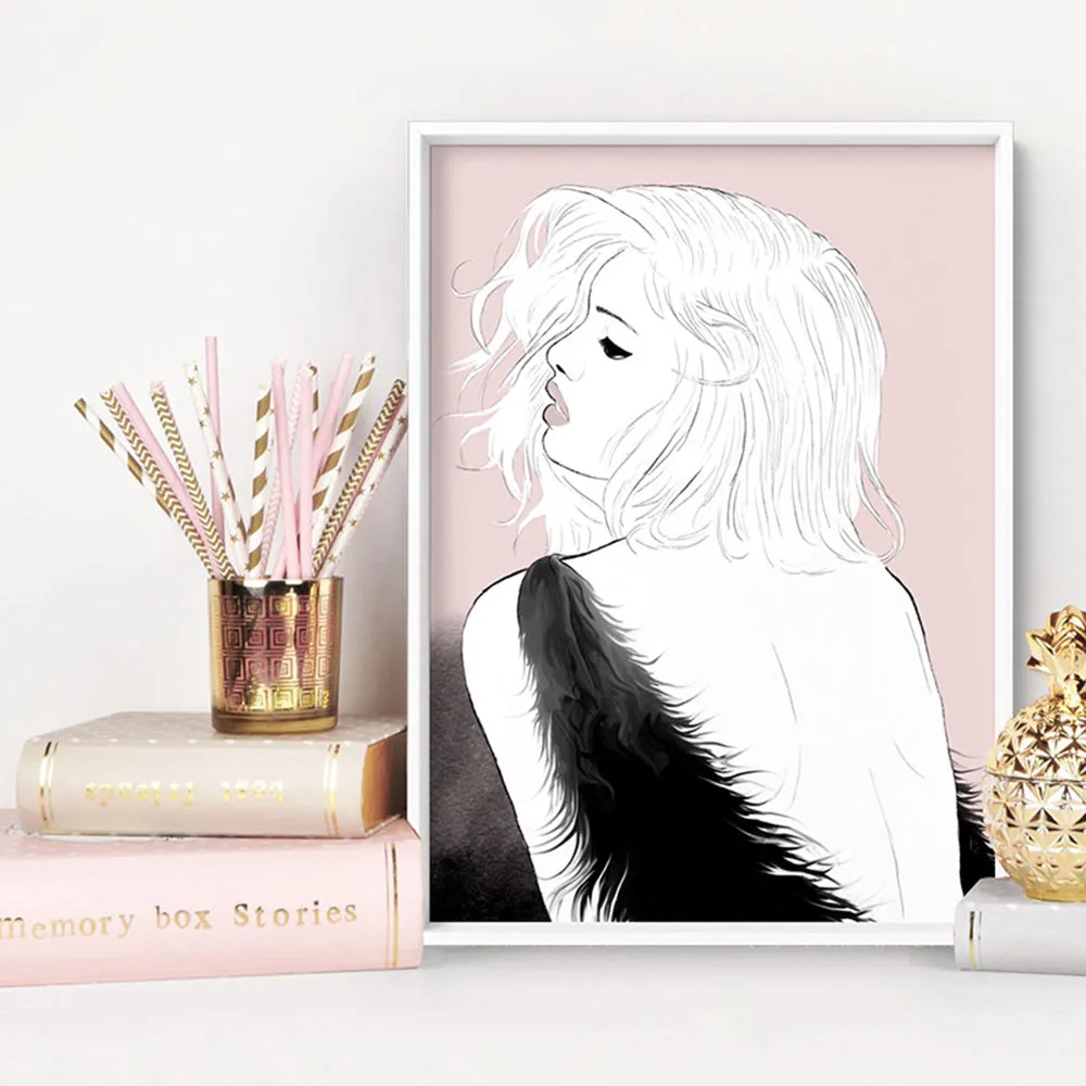 Fashion Illustration | Olivia - Art Print by Vanessa