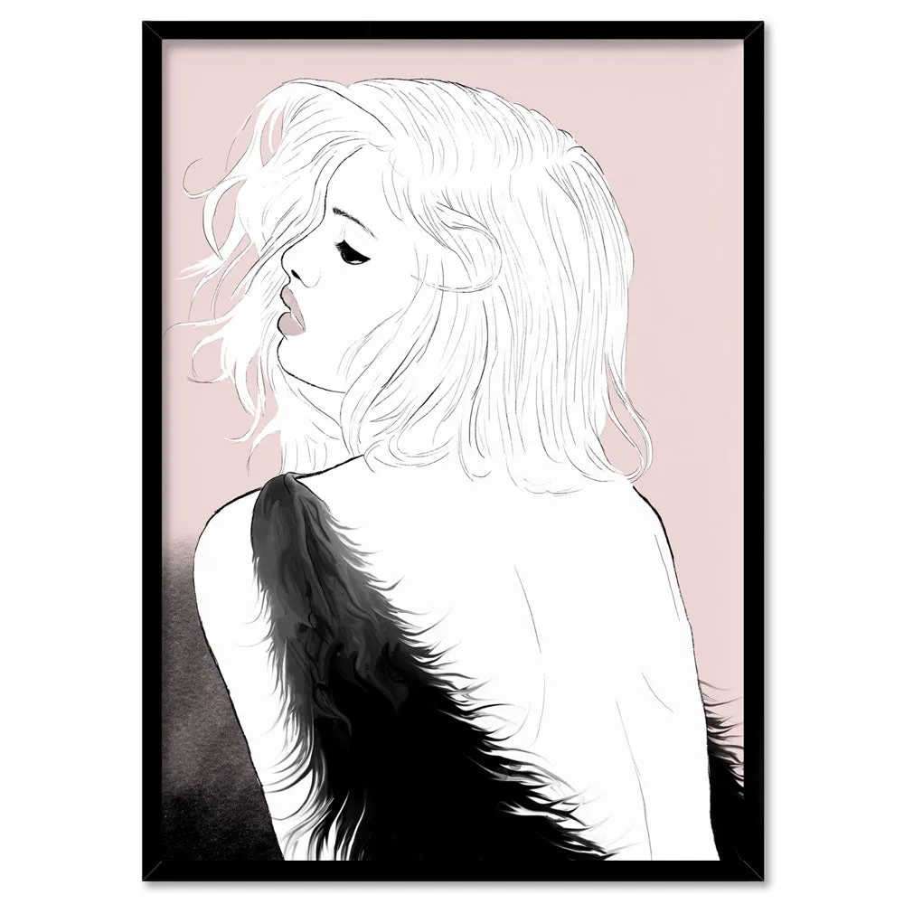 Fashion Illustration | Olivia - Art Print by Vanessa