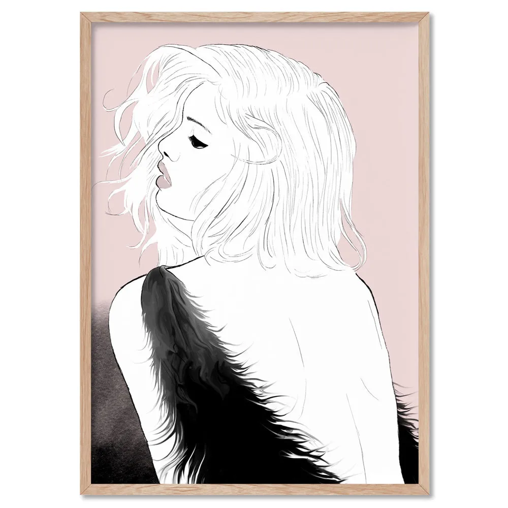 Fashion Illustration | Olivia - Art Print by Vanessa