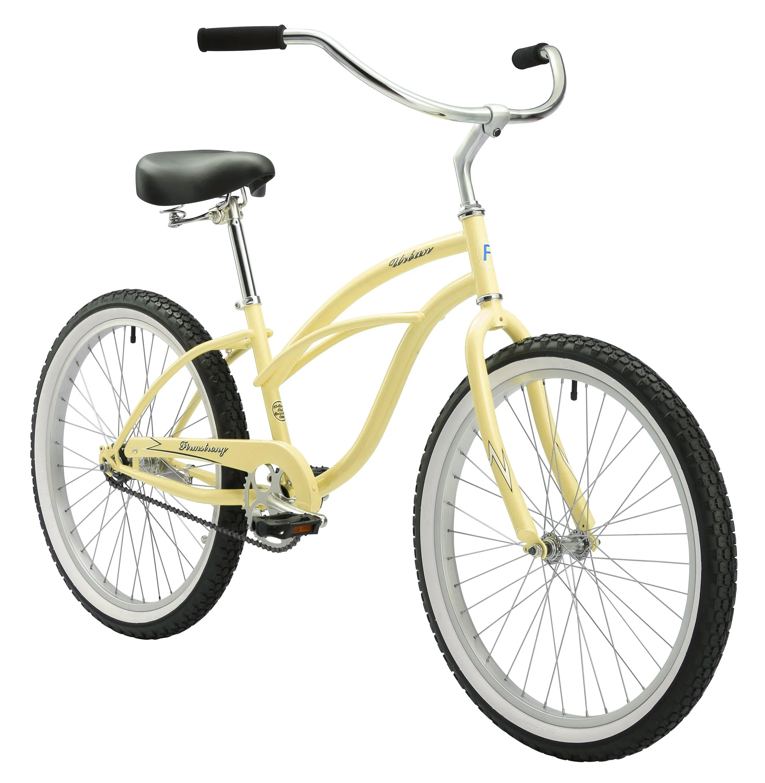 Firmstrong 24" Urban Lady Single Speed - Women's Beach Cruiser Bike