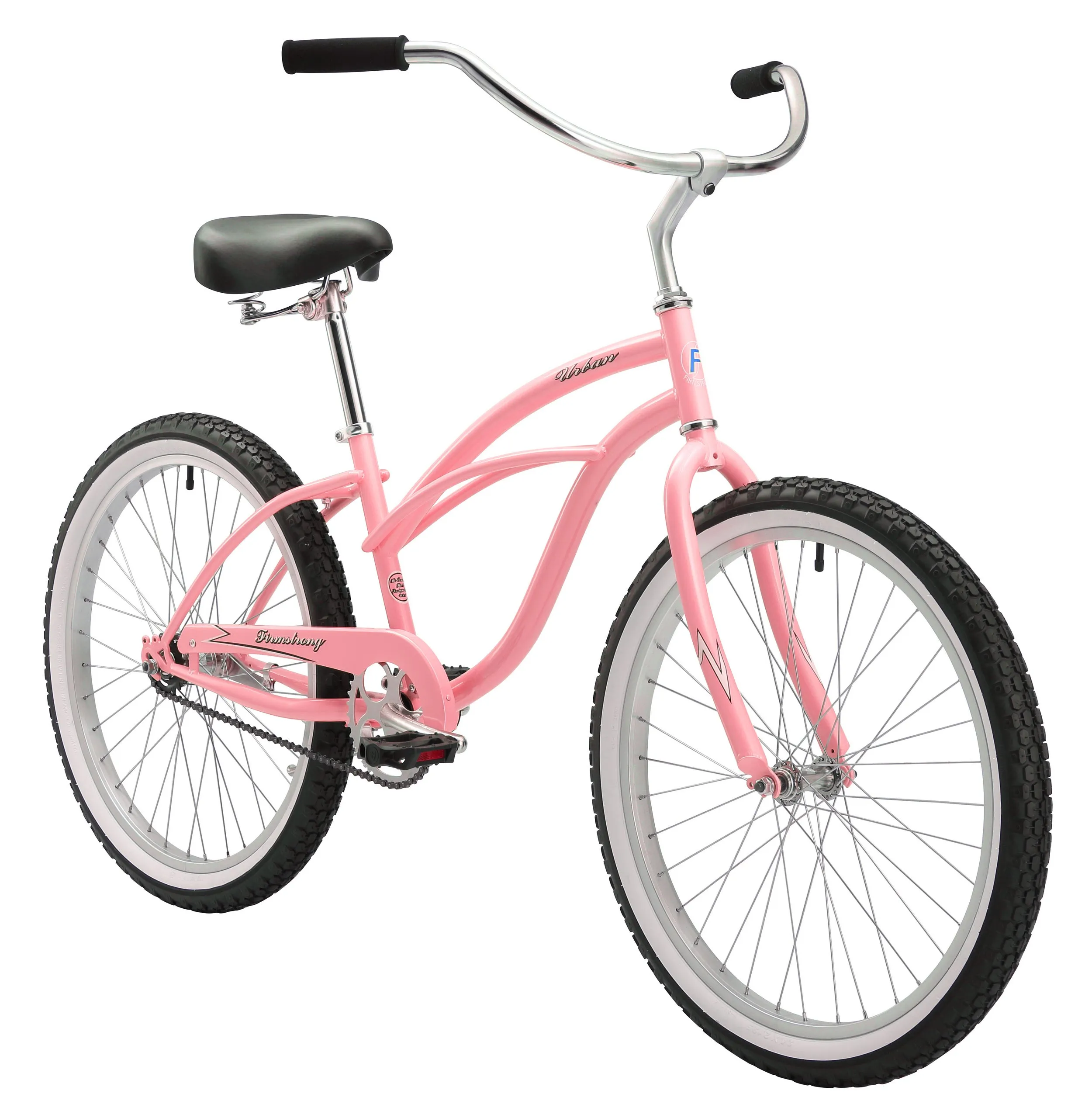 Firmstrong 24" Urban Lady Single Speed - Women's Beach Cruiser Bike