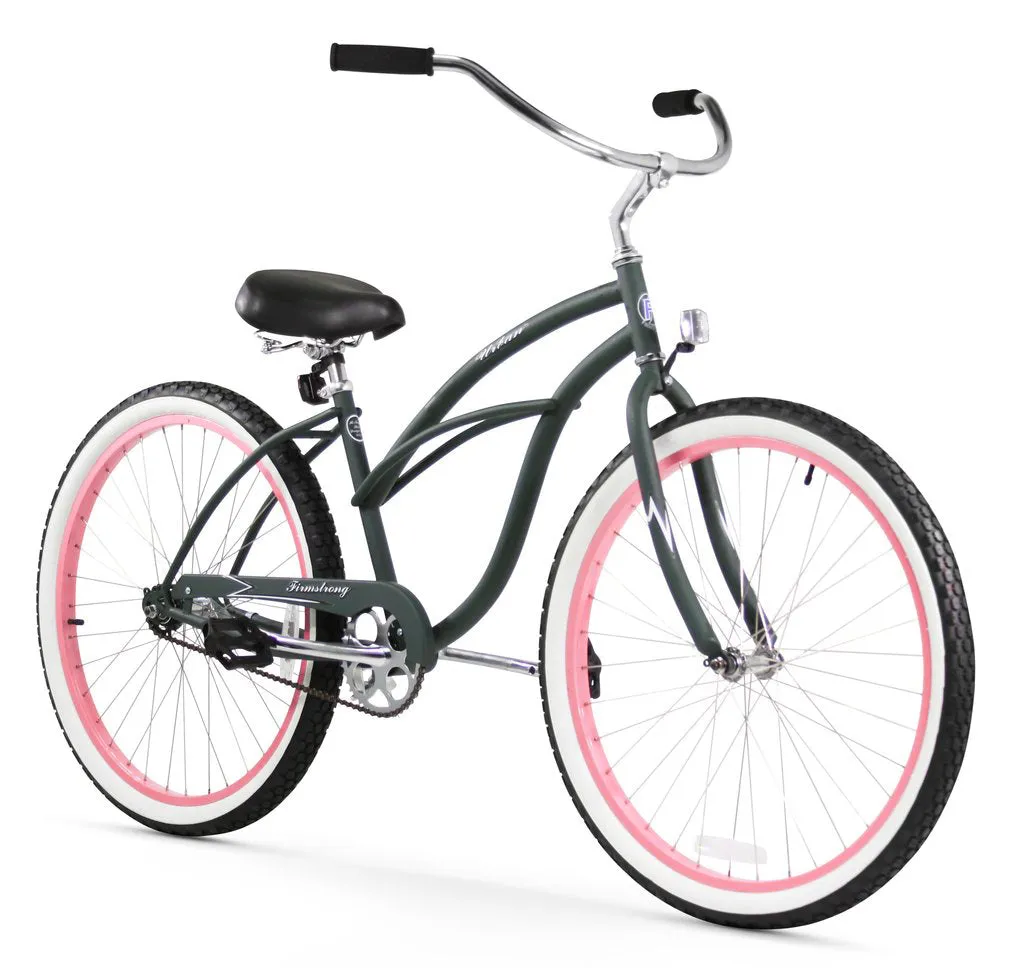 Firmstrong Urban Lady Single Speed - Women's Beach Cruiser Bike