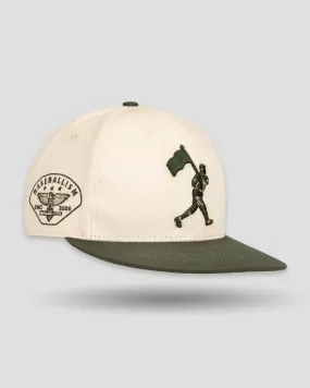 Flag Man Freedom Eagle Crest Cap