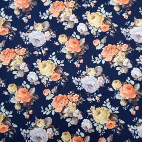 FS333_2 Navy Floral