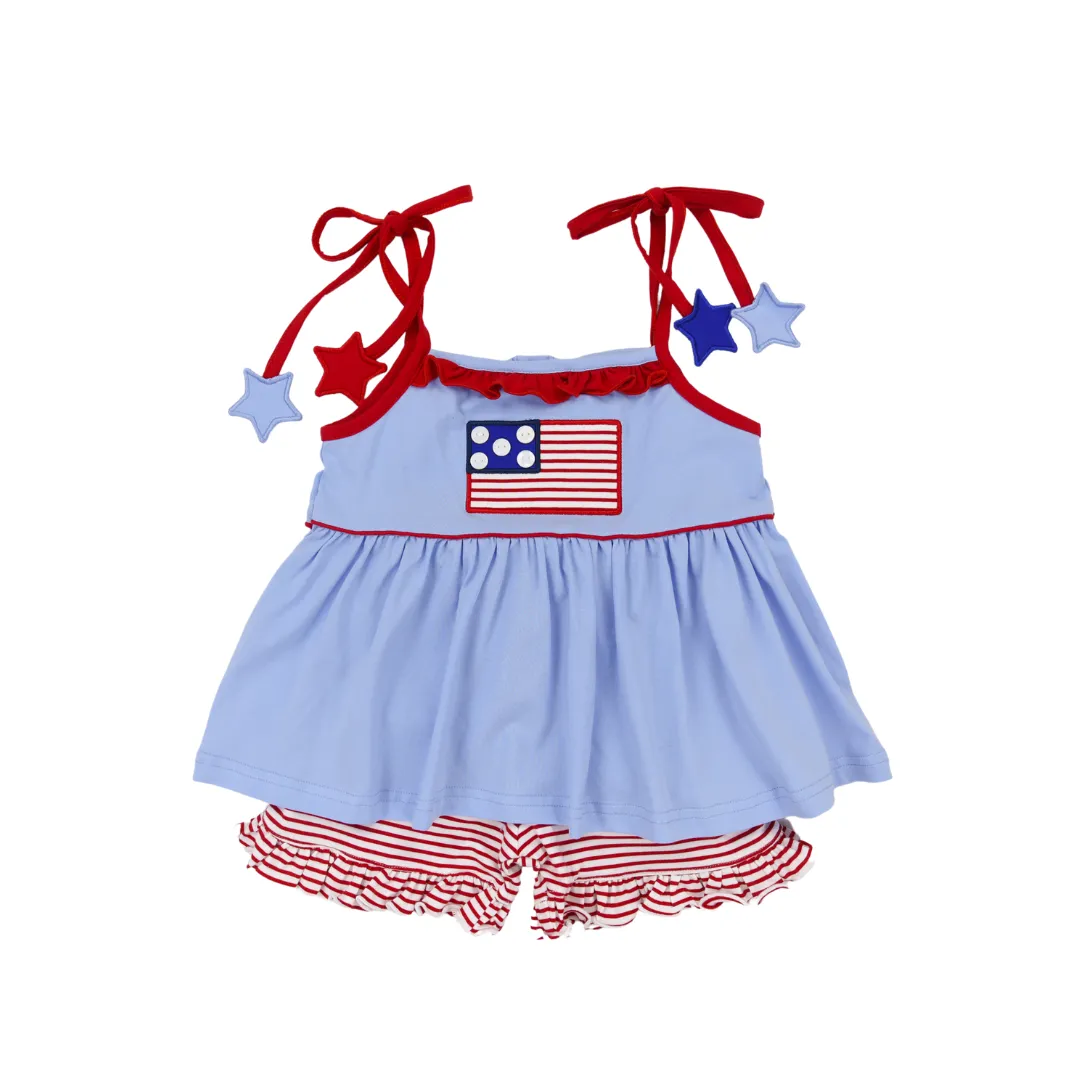 Girls All American Short Set