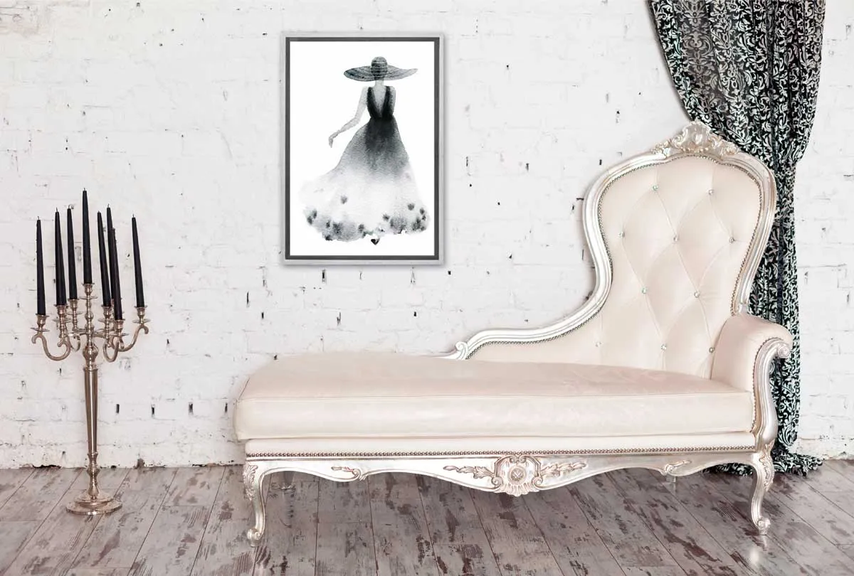 Glamorous Dress 3 | Fashion Wall Art Print