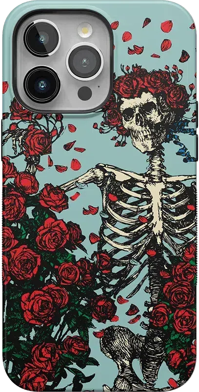 Grateful Dead | Forever Grateful | Grateful Dead Skeleton Floral Case