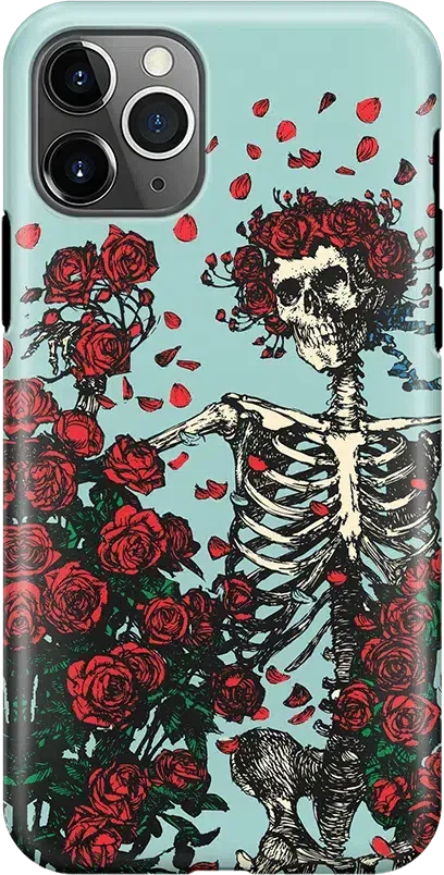 Grateful Dead | Forever Grateful | Grateful Dead Skeleton Floral Case