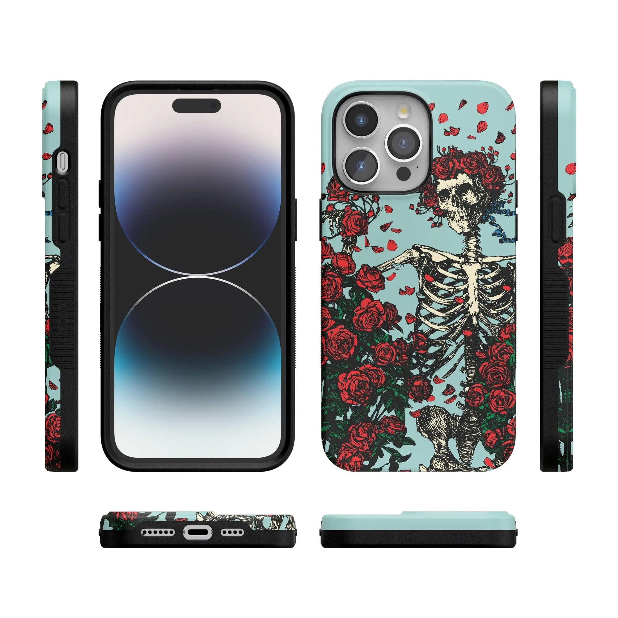 Grateful Dead | Forever Grateful | Grateful Dead Skeleton Floral Case