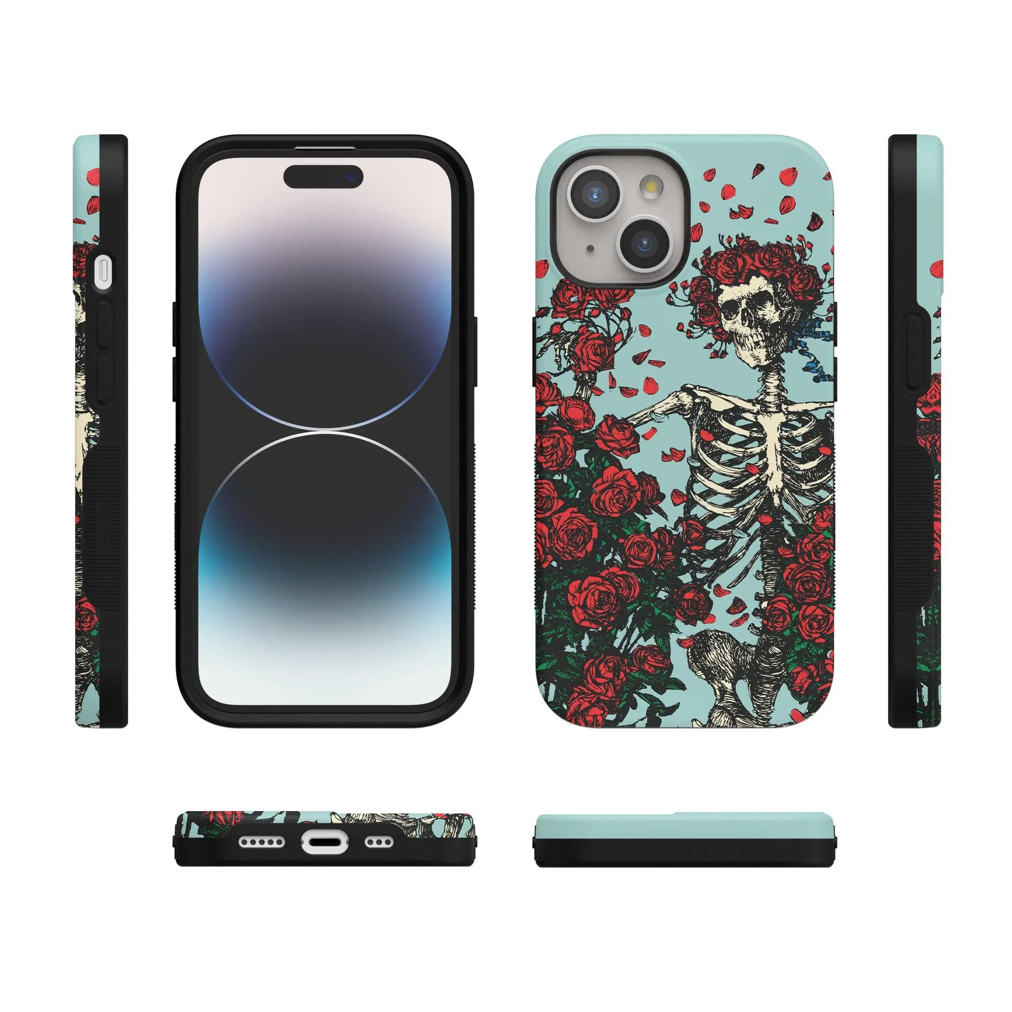 Grateful Dead | Forever Grateful | Grateful Dead Skeleton Floral Case