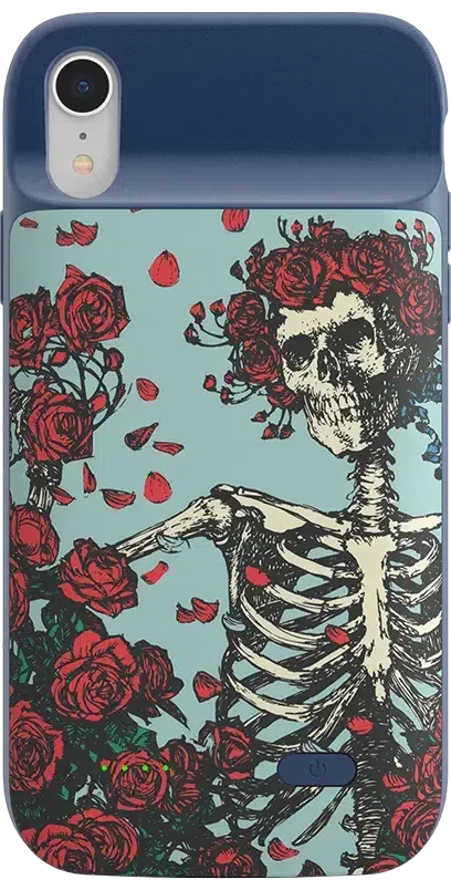 Grateful Dead | Forever Grateful | Grateful Dead Skeleton Floral Case