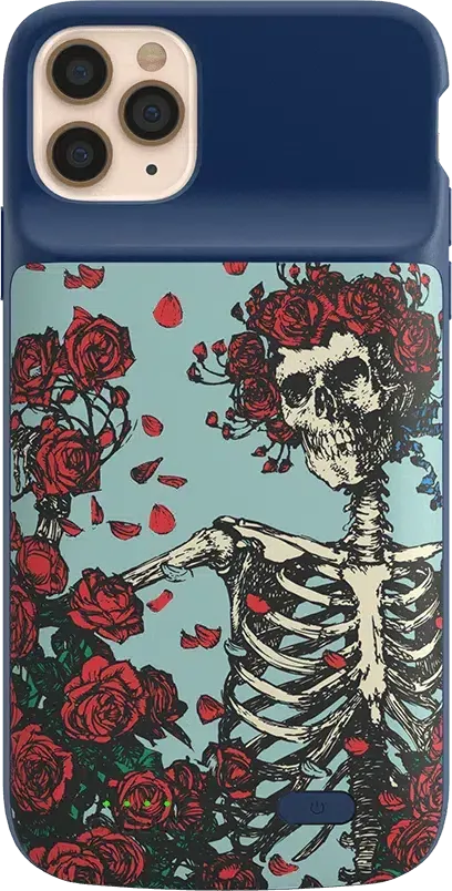 Grateful Dead | Forever Grateful | Grateful Dead Skeleton Floral Case