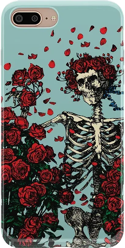 Grateful Dead | Forever Grateful | Grateful Dead Skeleton Floral Case