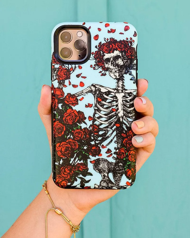 Grateful Dead | Forever Grateful | Grateful Dead Skeleton Floral Case